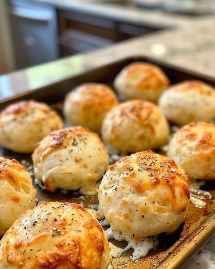 Cheesy Biscuit Bombs from the South Serves